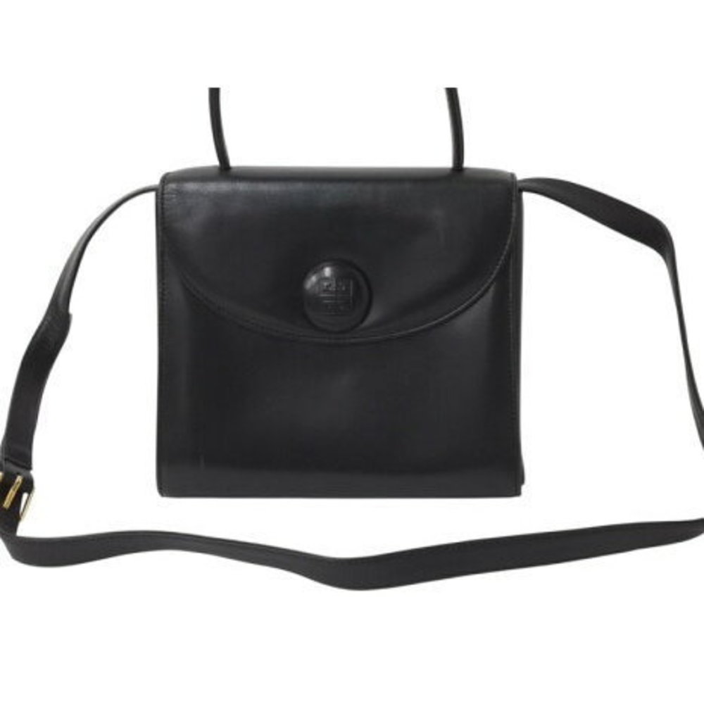 Givenchy Calf Bag Black Interchangeable Leather H… - image 2